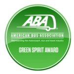 American Bus Association (ABA) Green Spirit Award, awarded to Adventure Tours